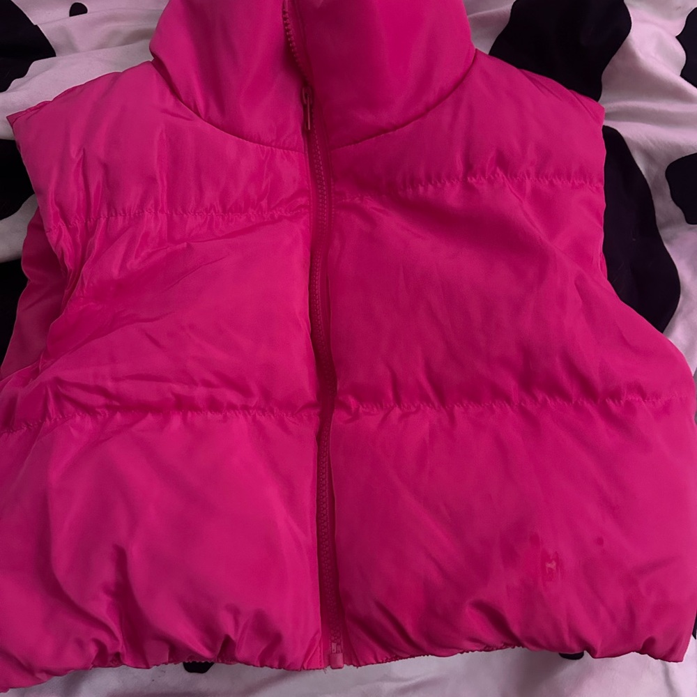 Pink Puffer Jacket